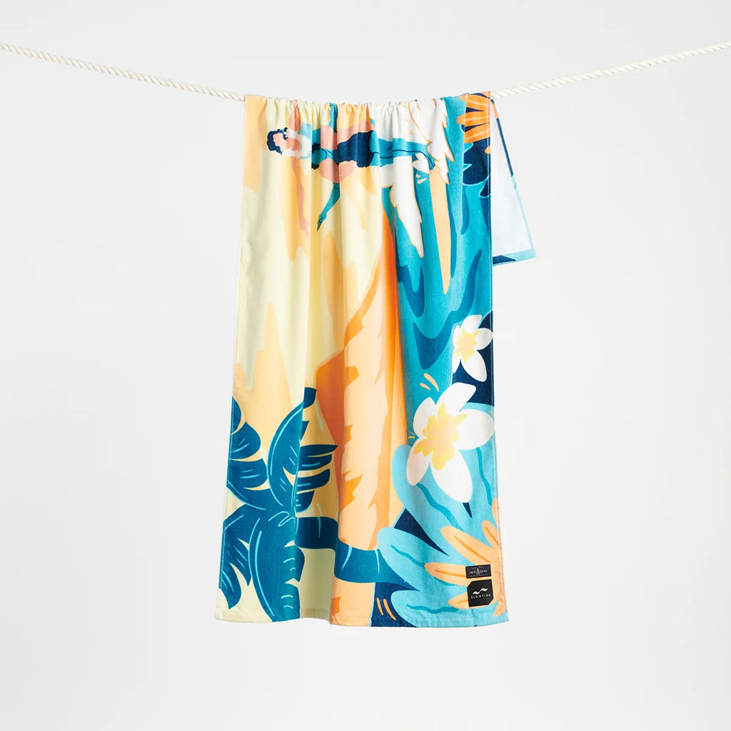 Slowtide Duke Beach Towel Blue