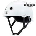 Deep Cover Helmet White Glossy