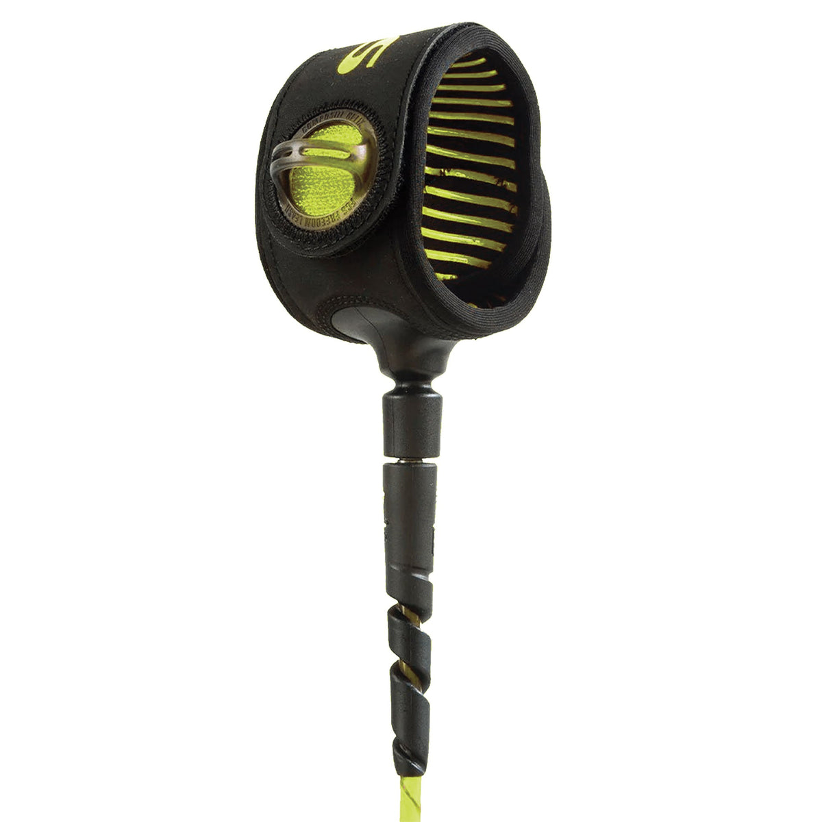 FCS Freedom Helix 6' Comp Leash Cyber Lime