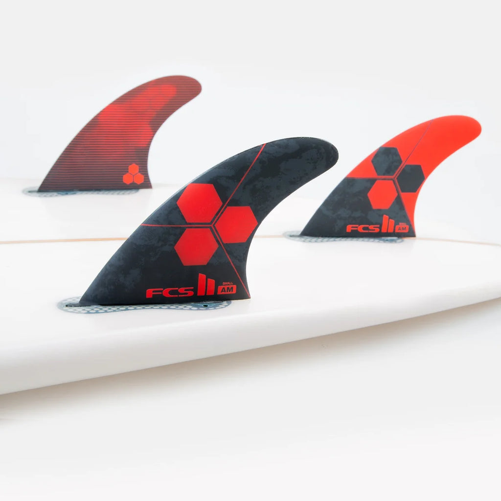 FCS II AM PC Small Tri Fin Red