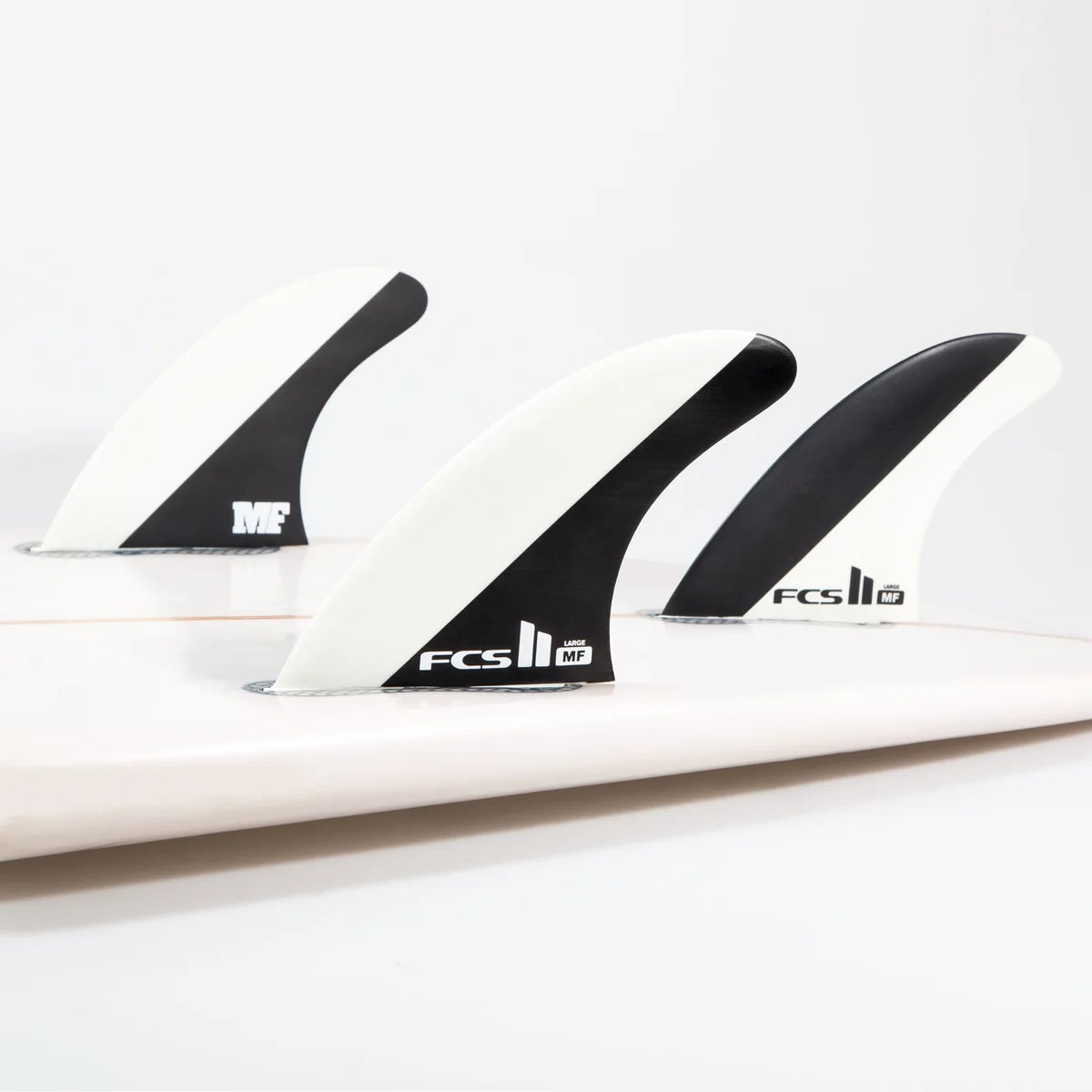 FCS II MF PC Medium Tri Fin Black/White