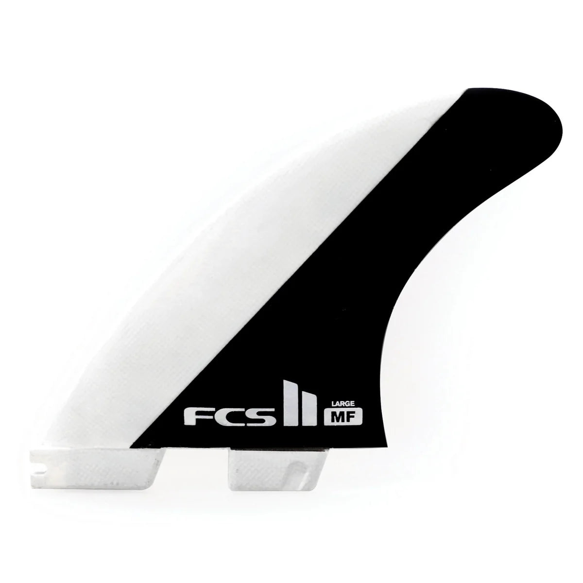 FCS II MF PC Medium Tri Fin Black/White