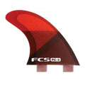 FCS PC-3 Quad Fins Red