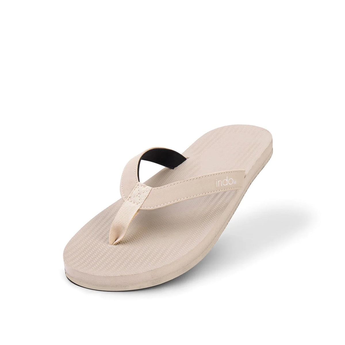 Indosole Womens Sandals Flip Flops Sneaker Soles Sea Salt