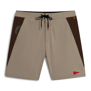 Florence Cordura Airtex Boardshort Vintage Khaki