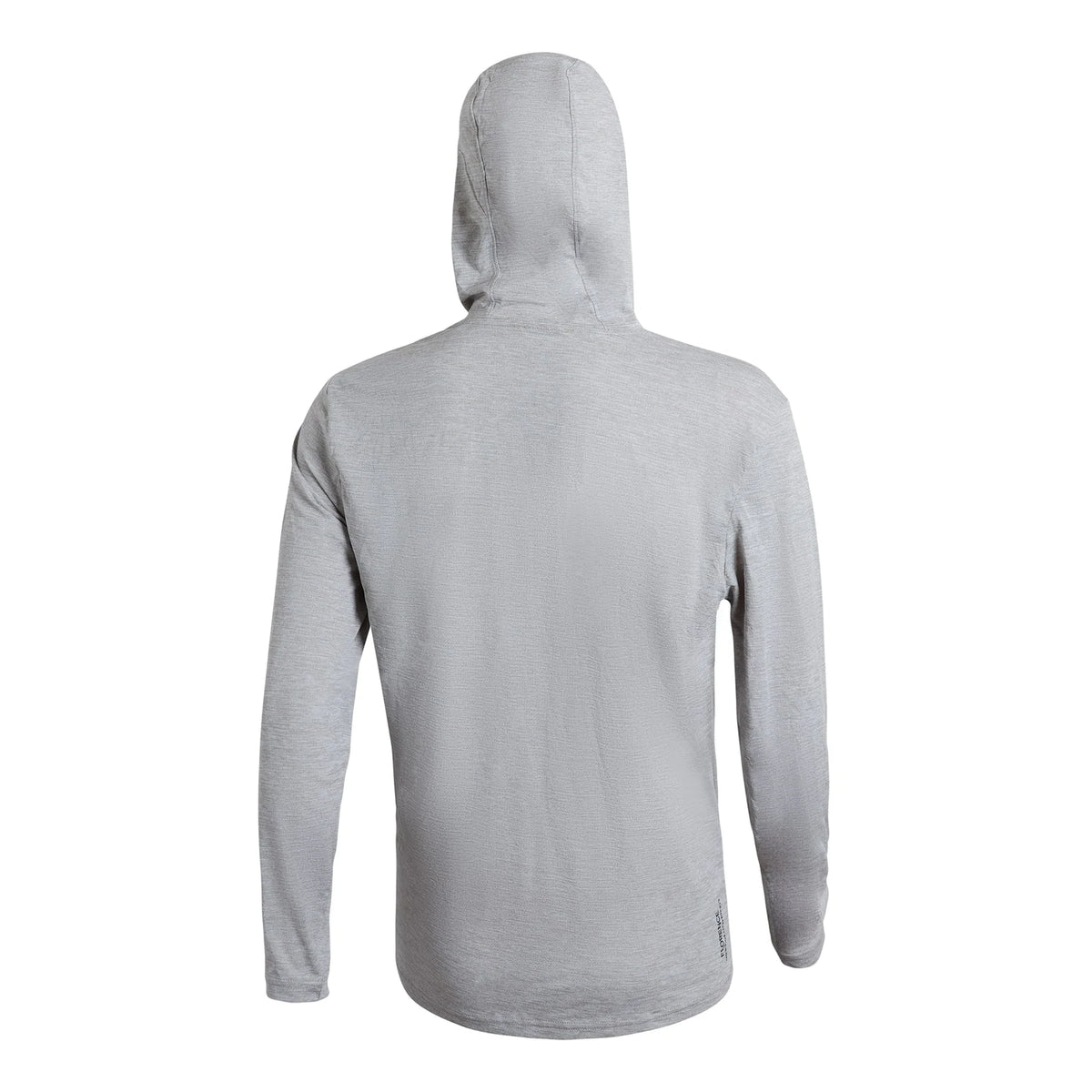 Florence Airtex Longsleeve Hooded Shirt Light Heather Grey