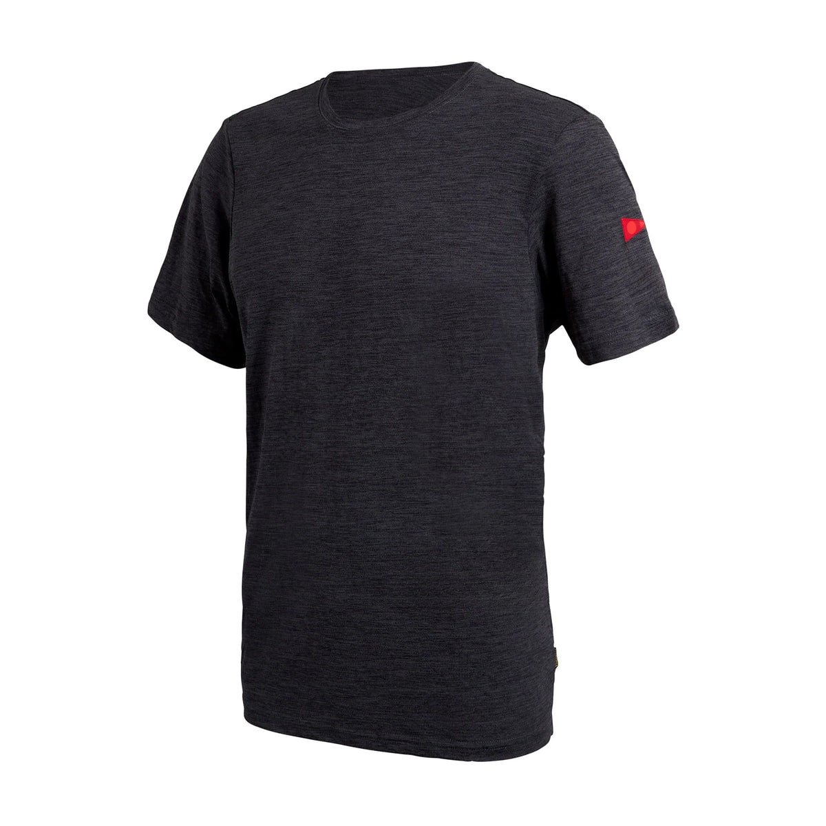 Florence Airtex SS Shirt Heather Charcoal