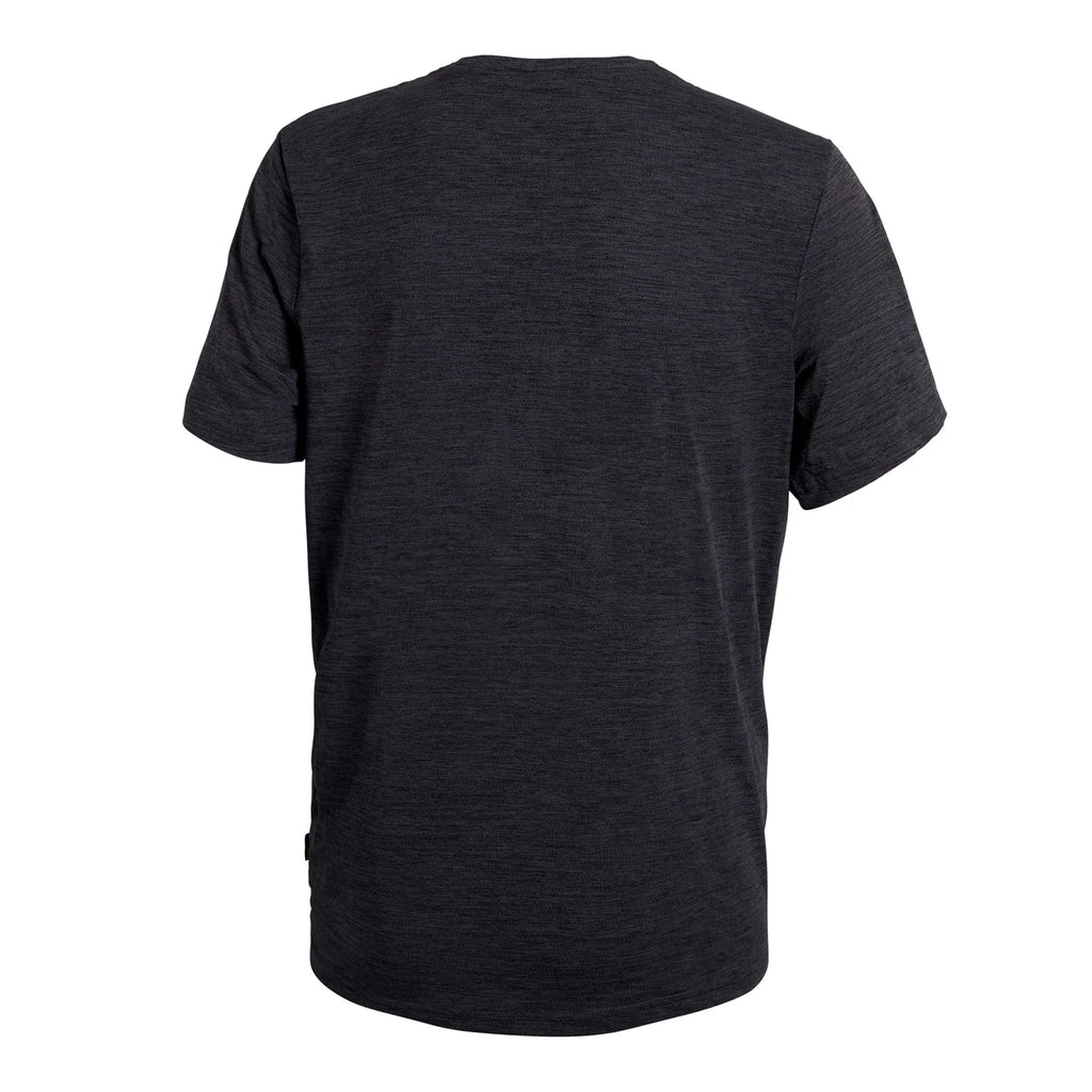 Florence Airtex SS Shirt Heather Charcoal