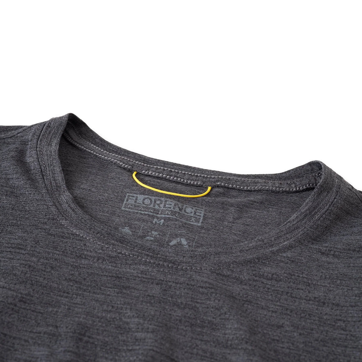 Florence Airtex SS Shirt Heather Charcoal