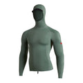 Florence Long Sleeve Hooded Rashguard Dark Sage