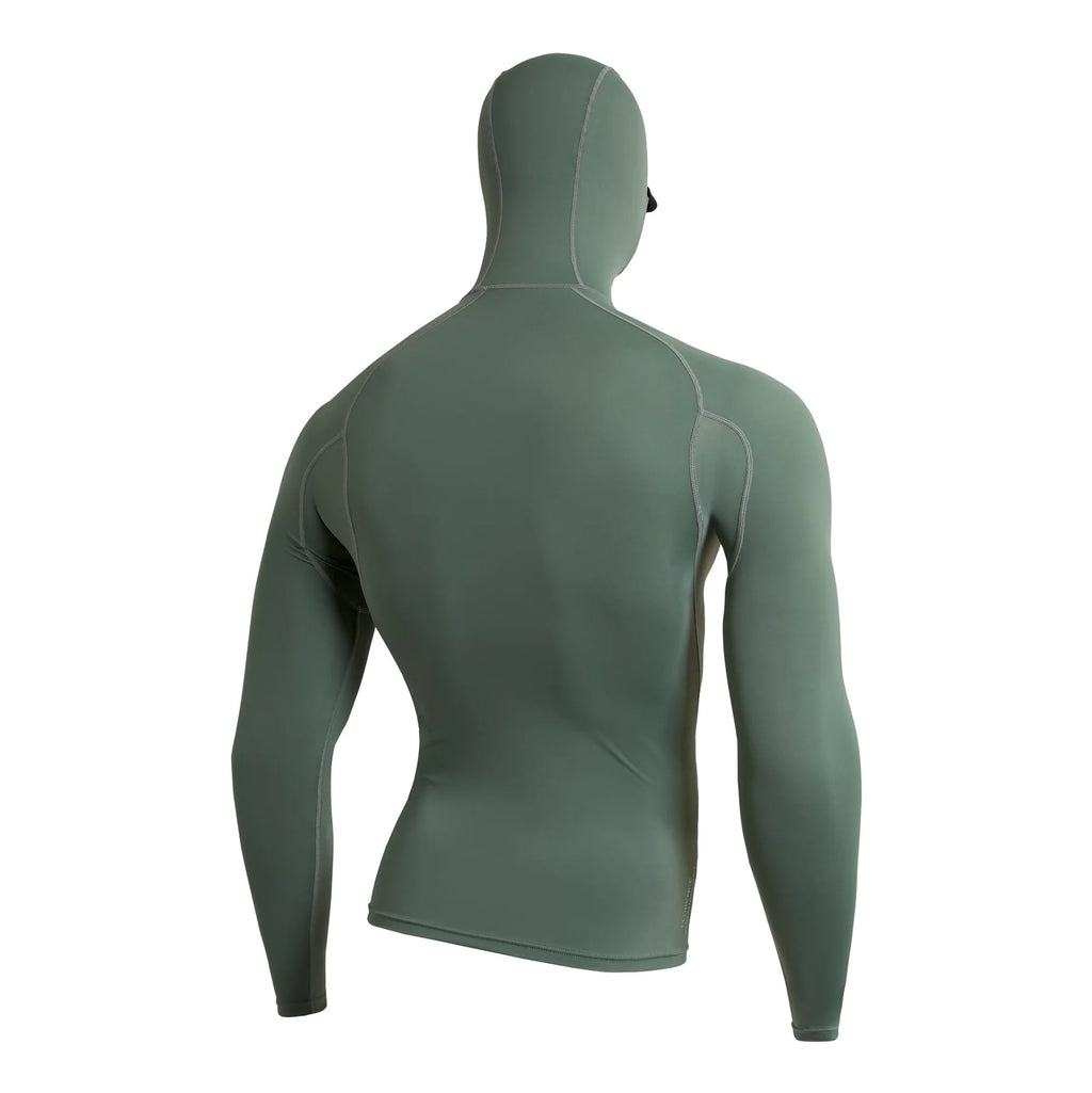 Florence Long Sleeve Hooded Rashguard Dark Sage