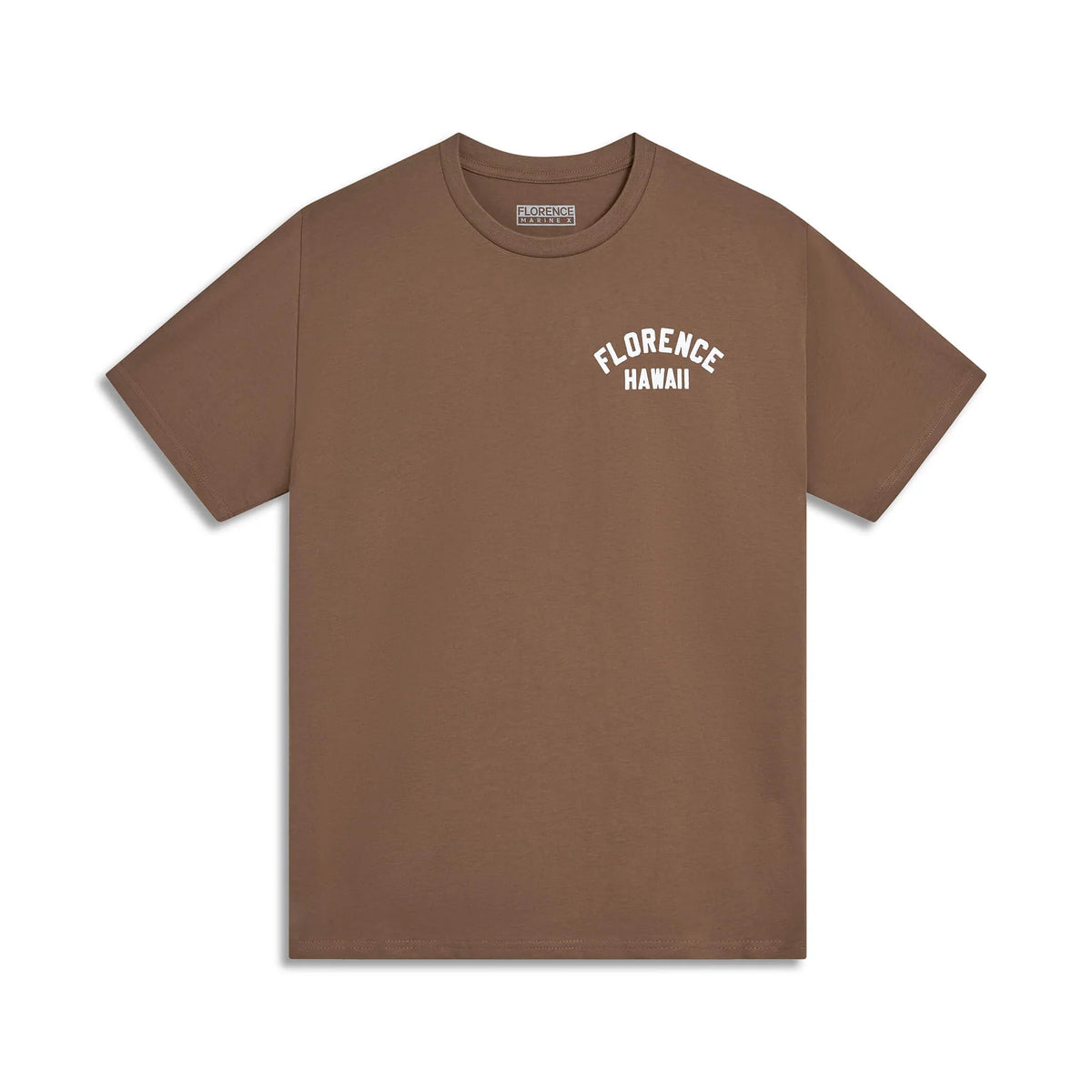 Florence Hawaii T-Shirt Brown