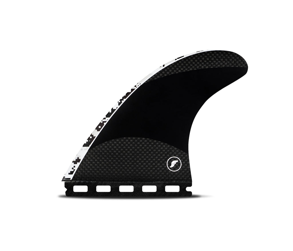 Futures John John Florence Pro Techflex Thruster Fins Digi White - SantoLoco Hawaii