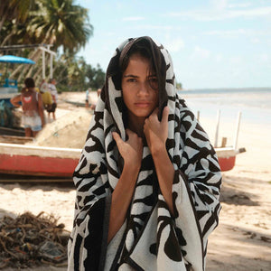 Slowtide Hapa Oversized Premium Woven Towel New Moon