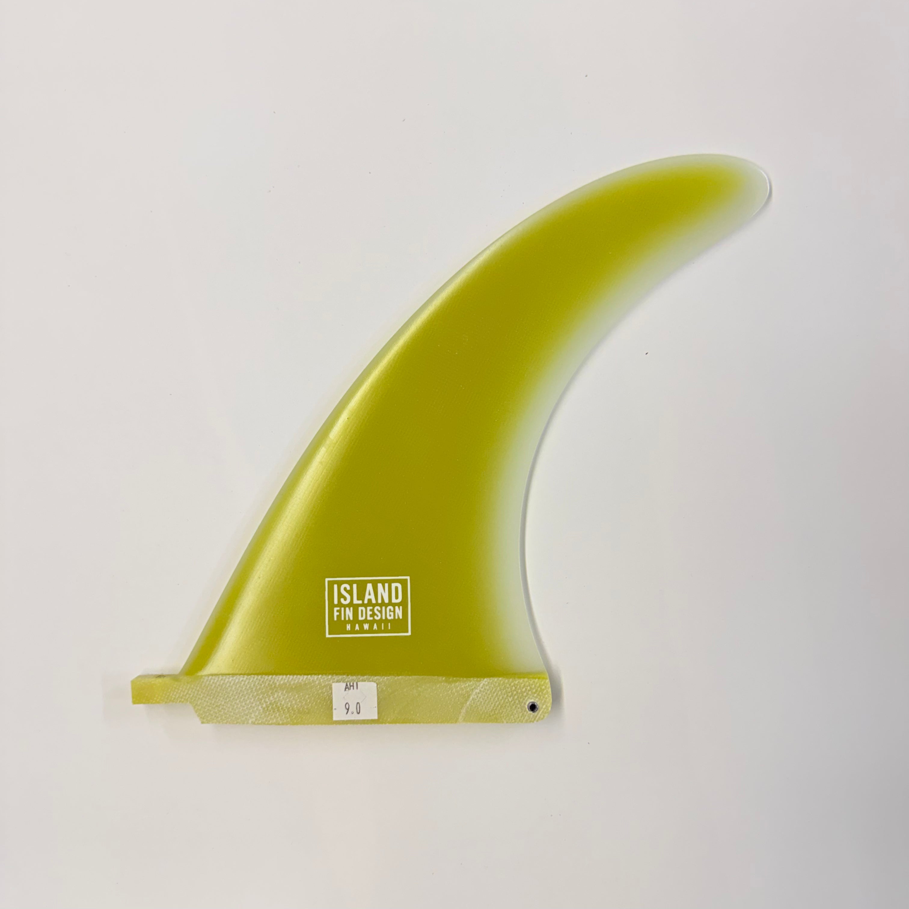 Island Fin Design Ahi 9.0" Mellow Yellow