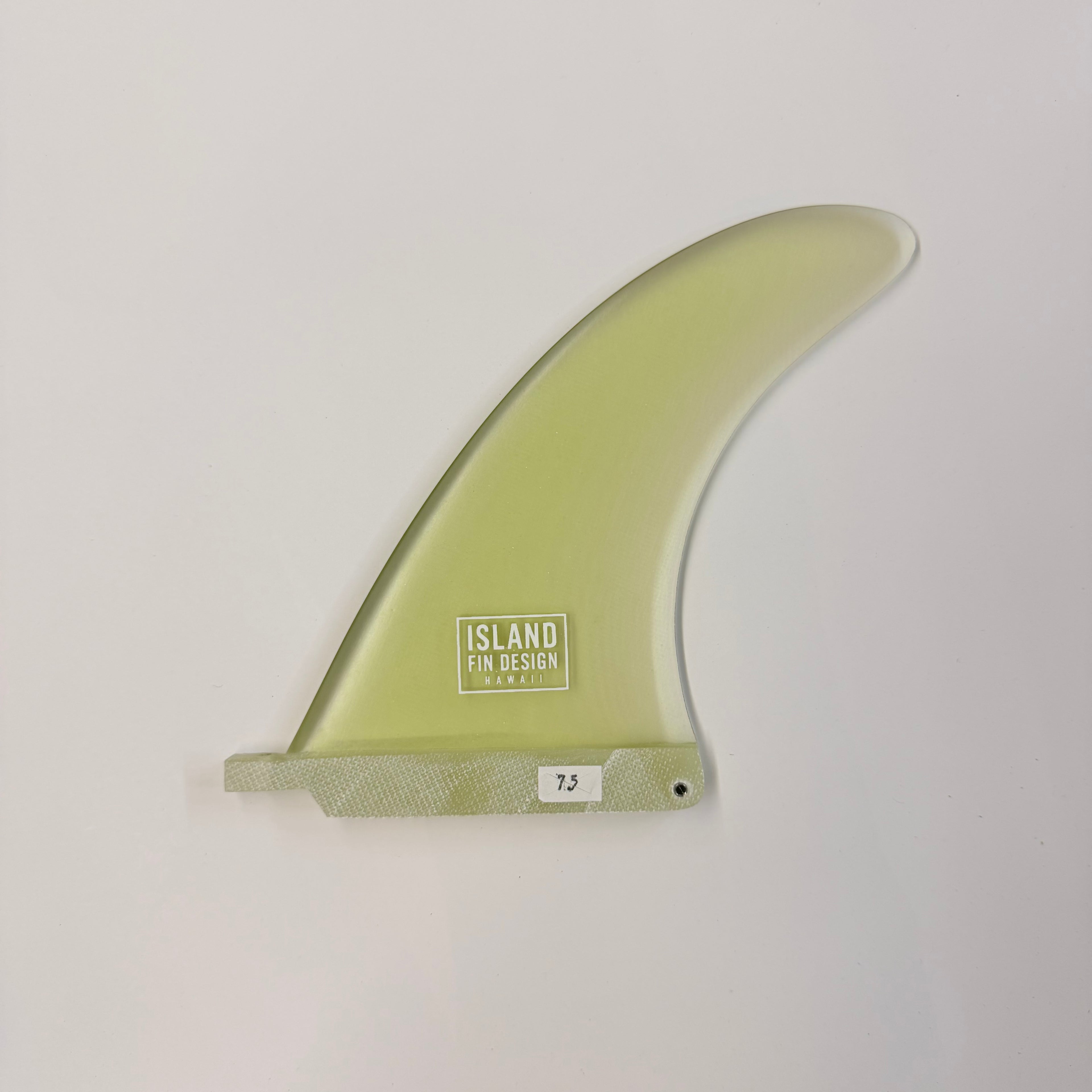 Island Fin Design 7.5" Makai Fin Clear