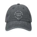 SantoLoco Familia Dad Hat - Grey Wash