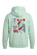SantoLoco Lizzie Art Hoodie - Mint