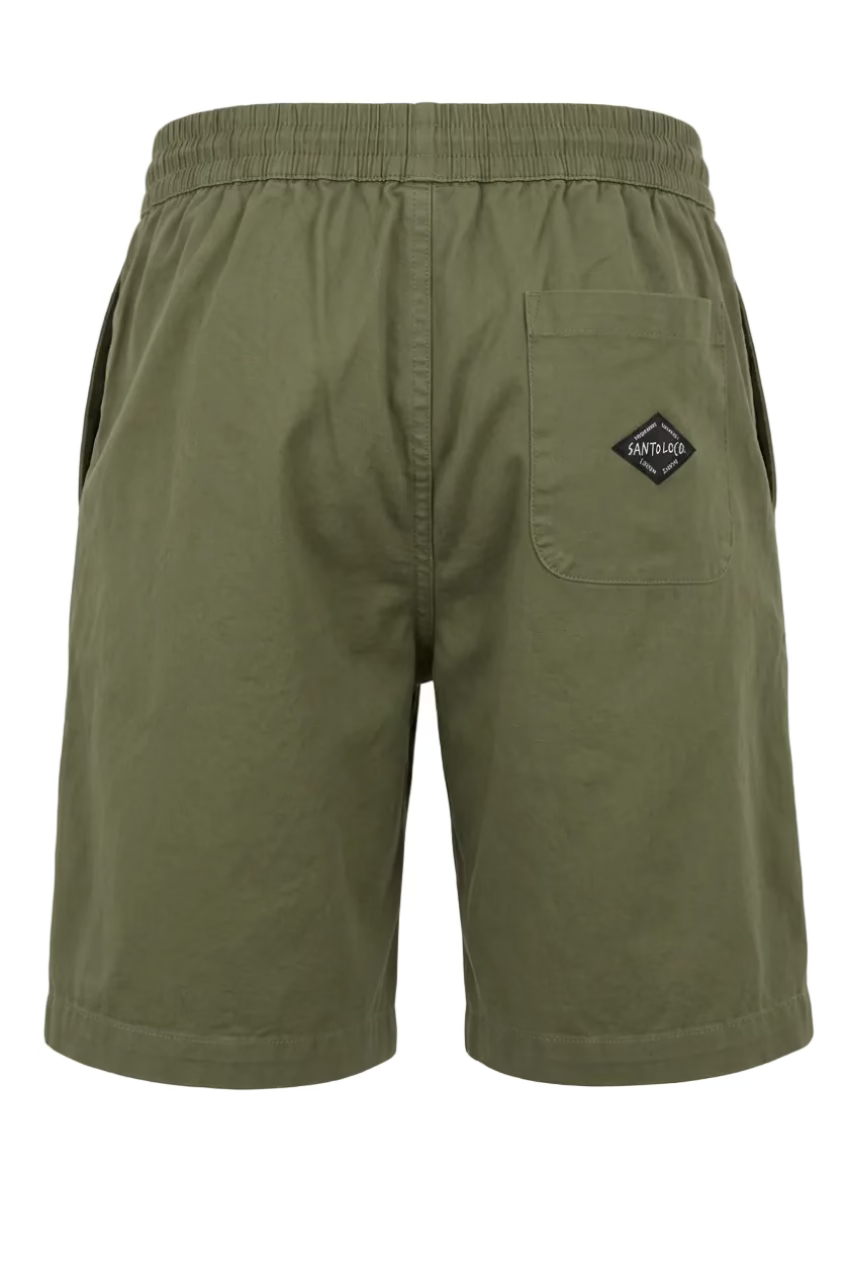 Santoloco Run Big City Shorts - Army