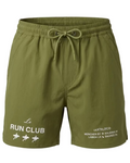 Santoloco Run Club Shorts - Olive