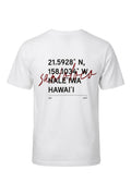 SantoLoco North Shore Signature Coordinates Tee - White / Mauve