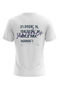 SantoLoco North Shore Sig. Coordinates Tee - White / Navy