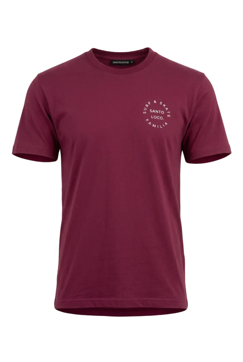 SantoLoco Familia Tee - Rose