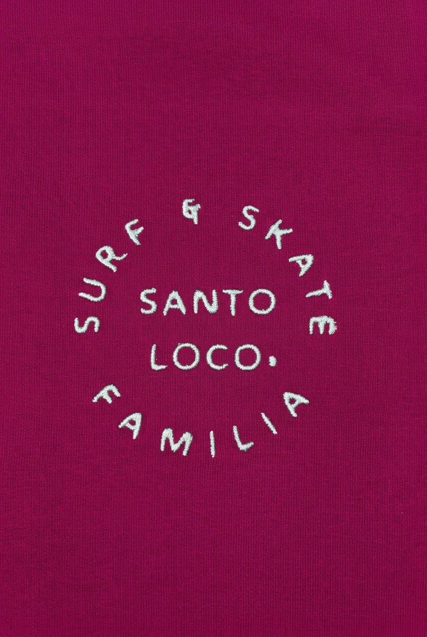SantoLoco Familia Tee - Rose