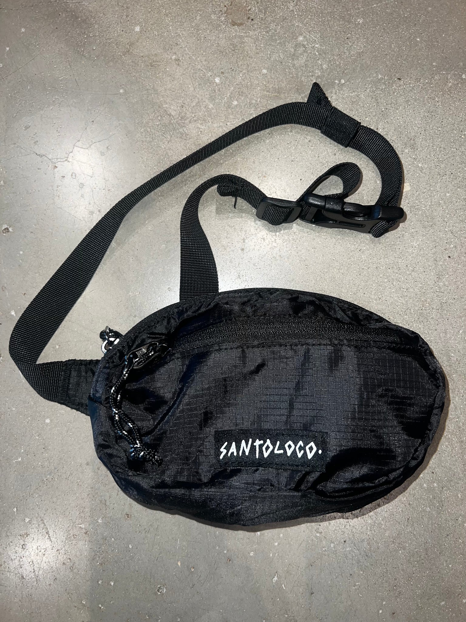 SantoLoco Waist Pack Black Large