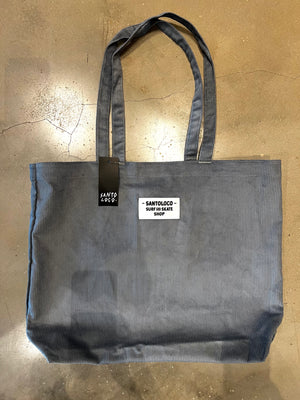 SantoLoco Patch Tote Fade Gray