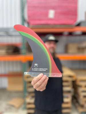 MIDFIN x Building The Revolution Collab Fin 9.75"