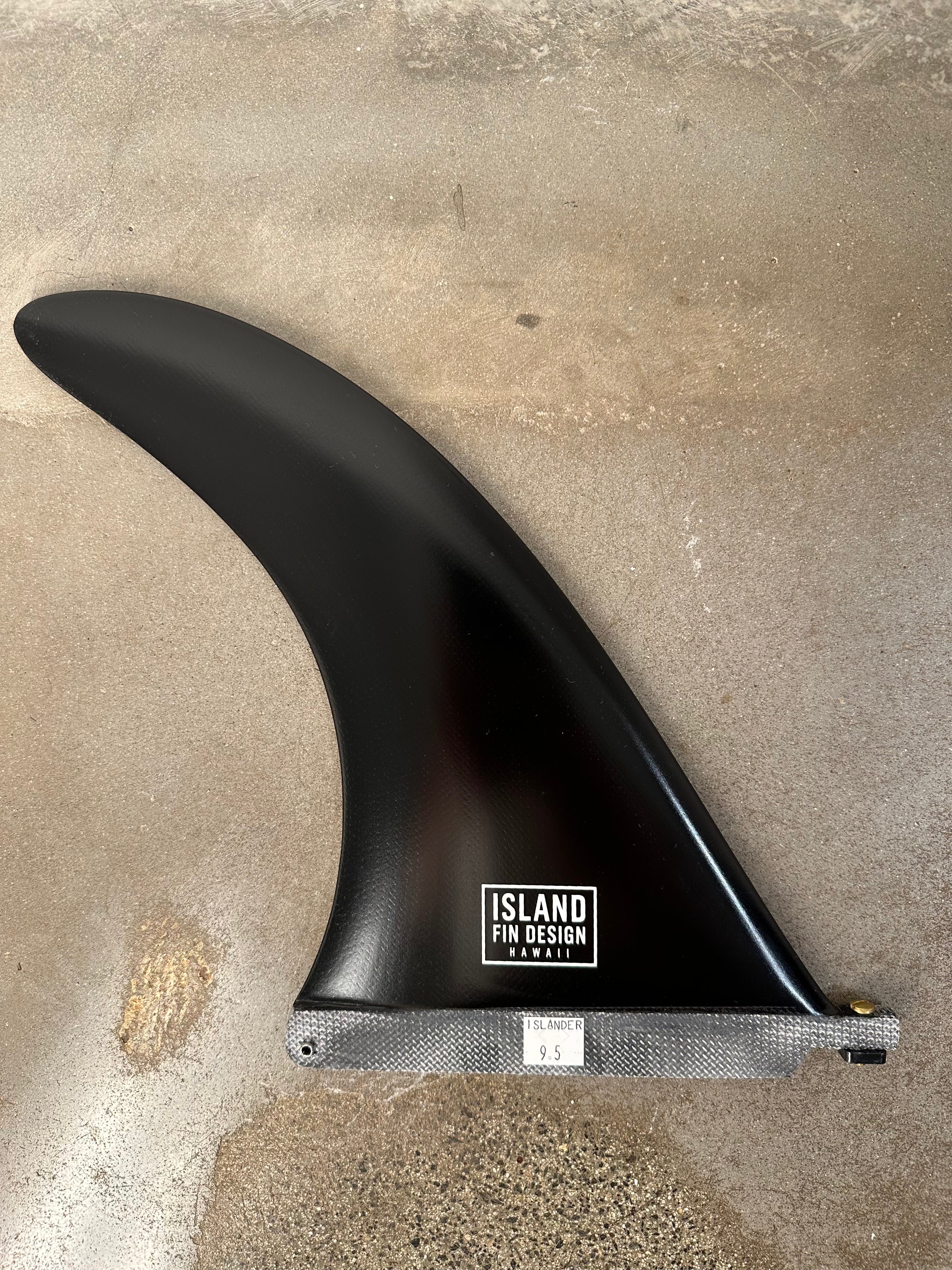 Island Fin Design Islander Black 9.5