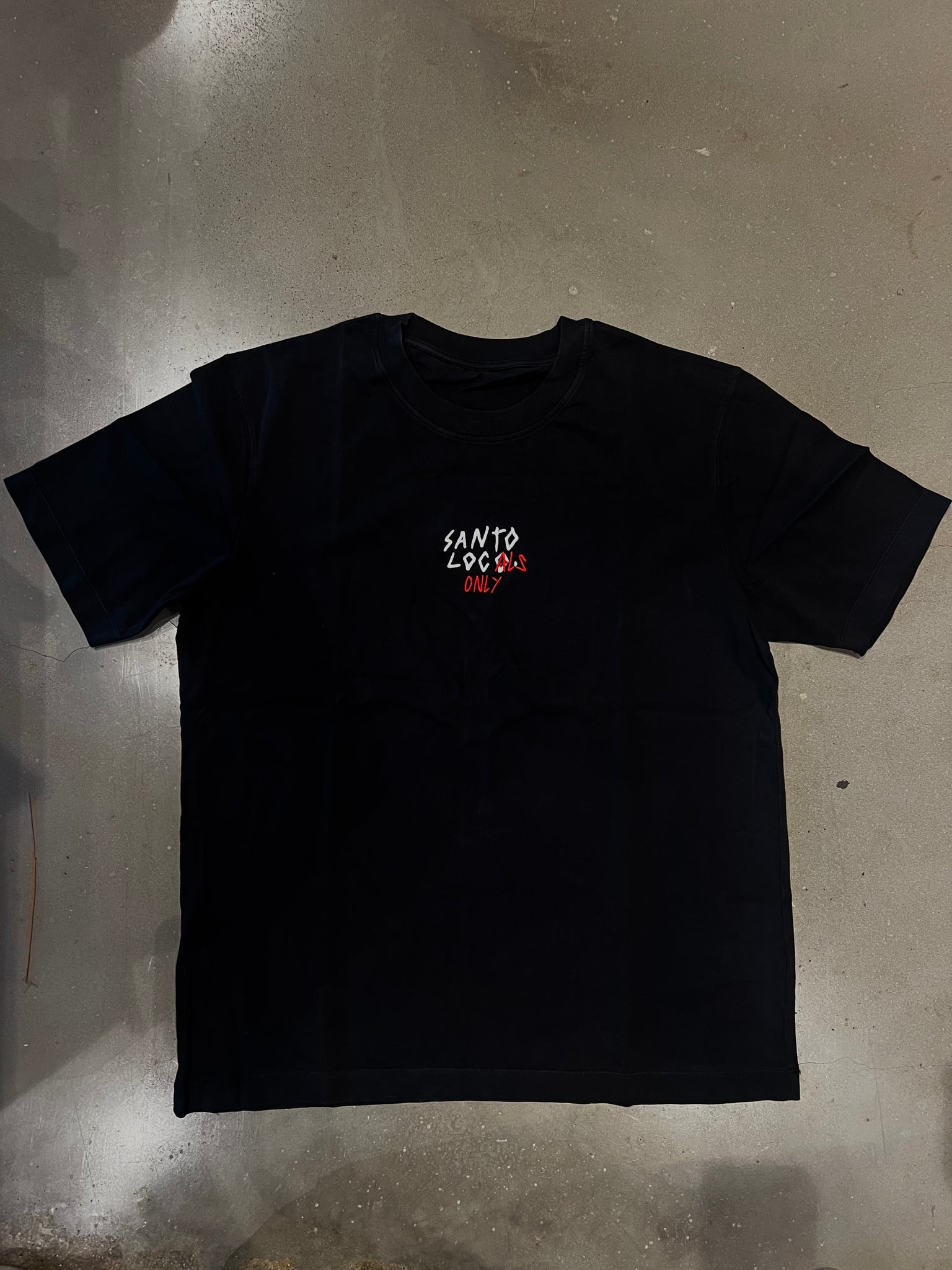 SantoLoco Locals Only T-Shirt Black