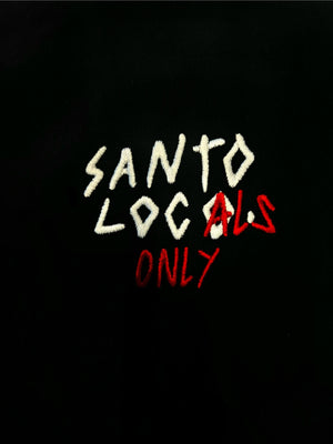 SantoLoco Locals Only T-Shirt Black