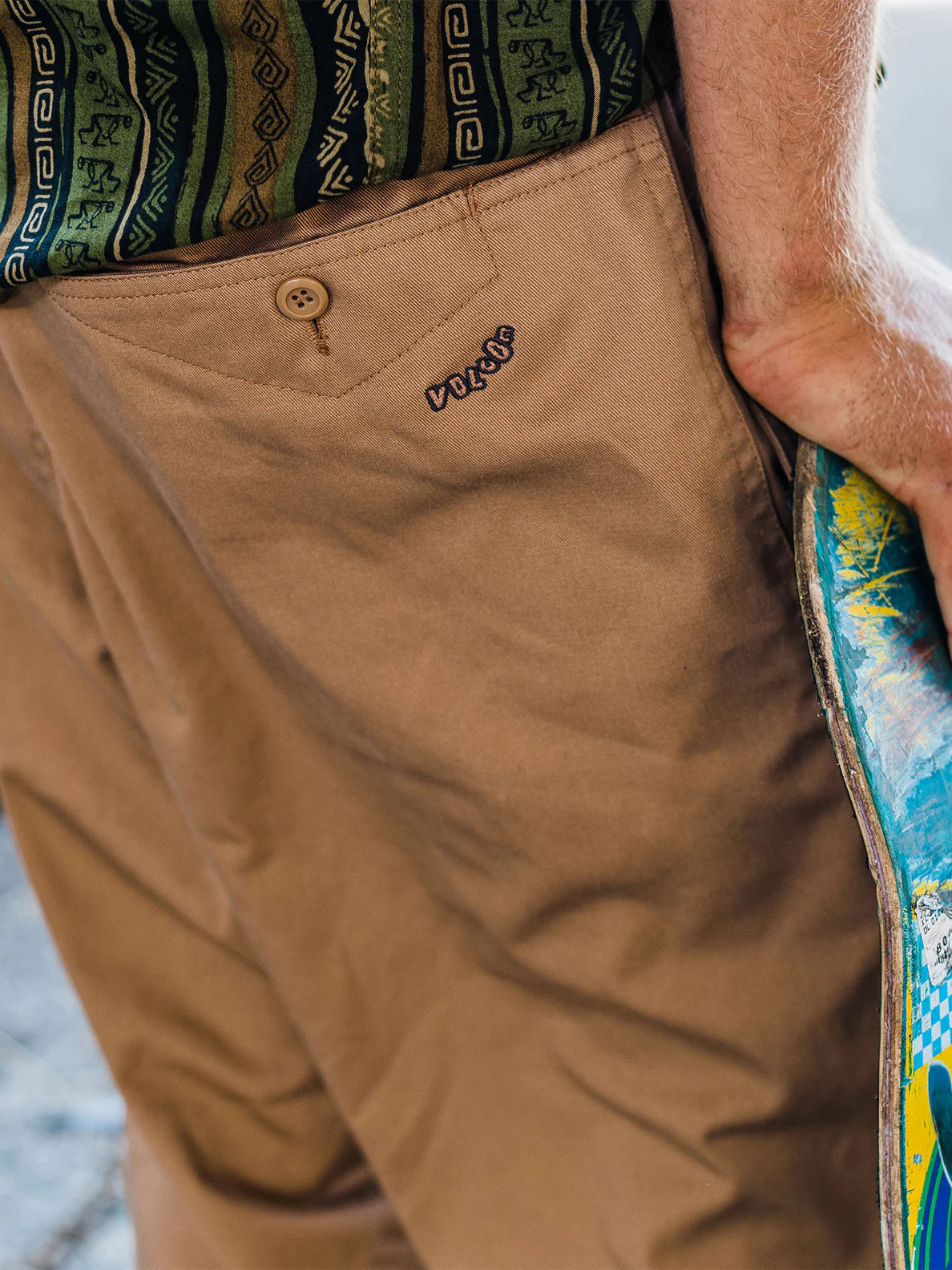 Volcom Skate Vitals Simon B Pant Dusty Brown