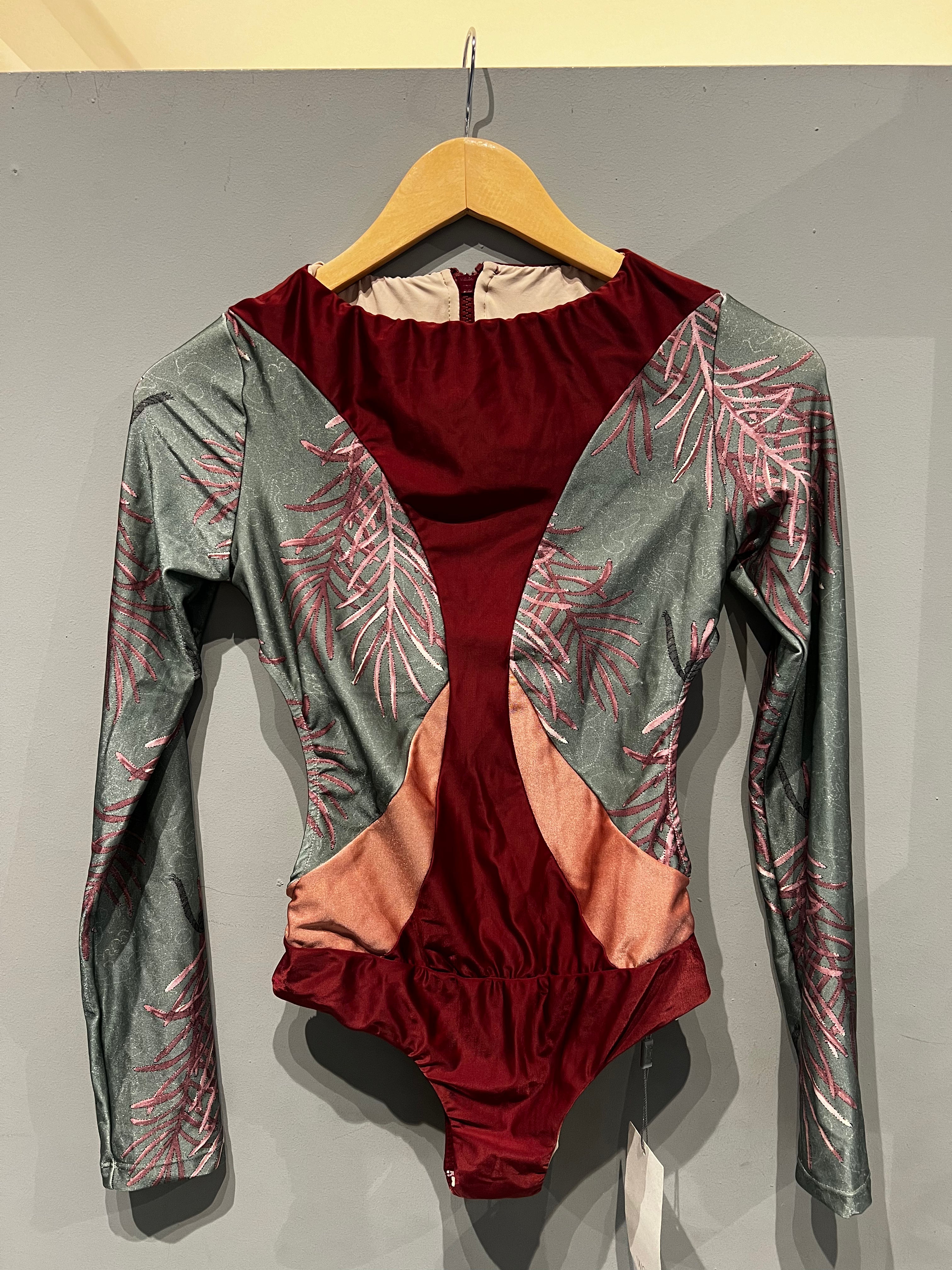 Woma Swim Surf Suit Burgundy/Sage