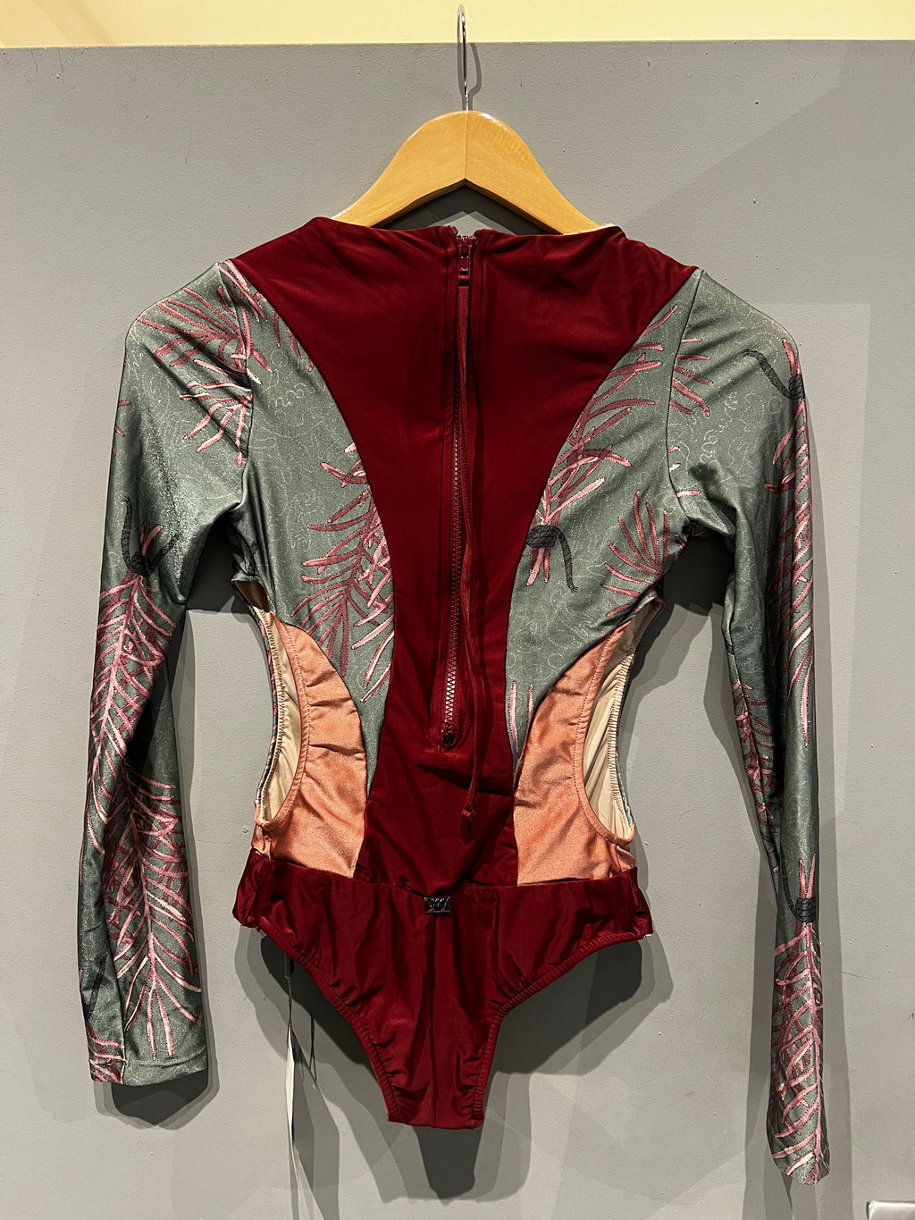 Woma Swim Surf Suit Burgundy/Sage