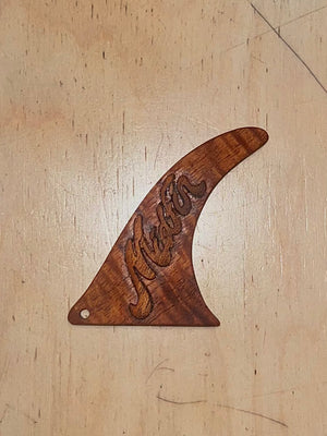 MIDFIN Koa Single Fin Keychain