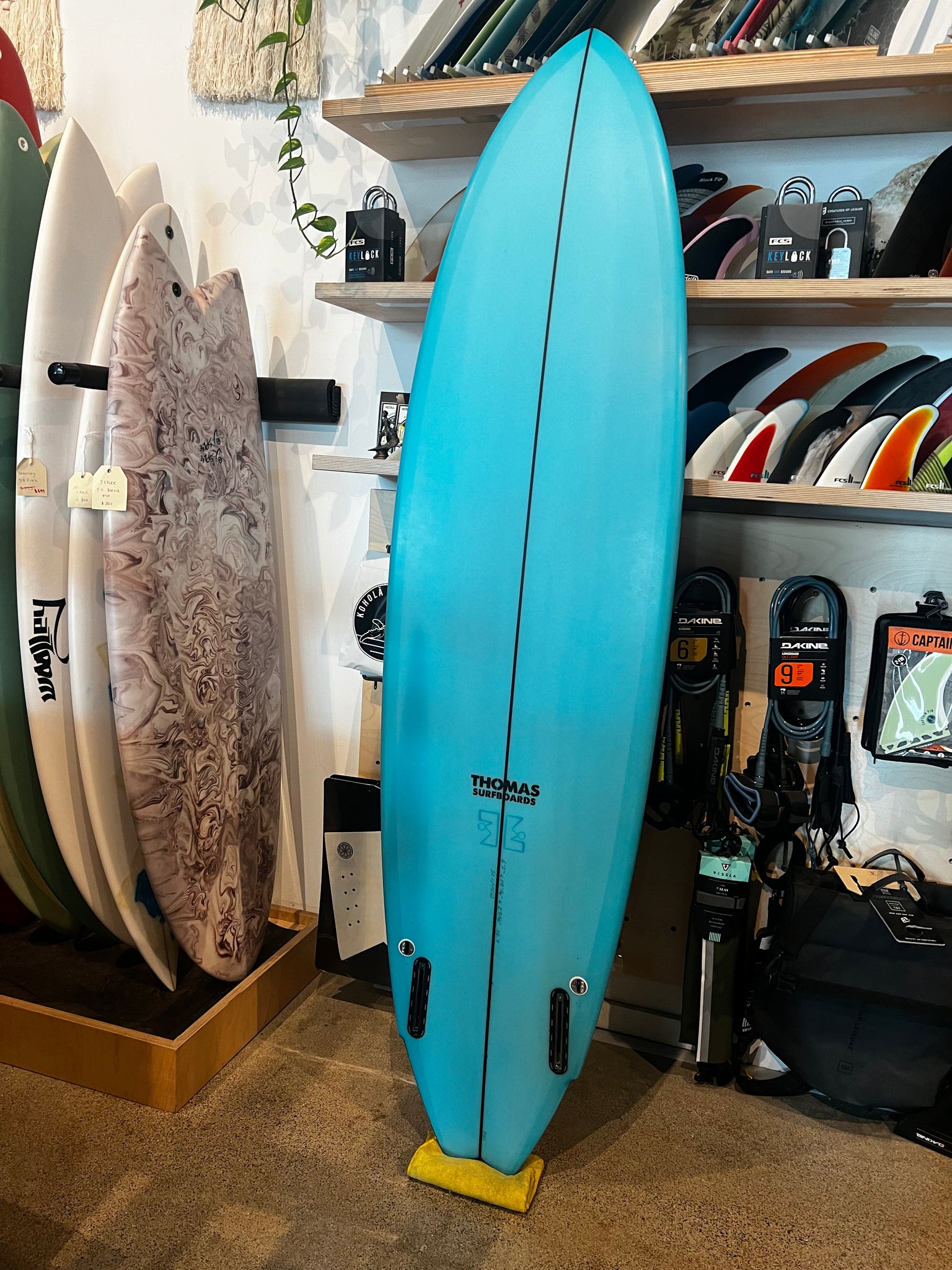 Thomas Surfboards 6'3 Slipper Blue