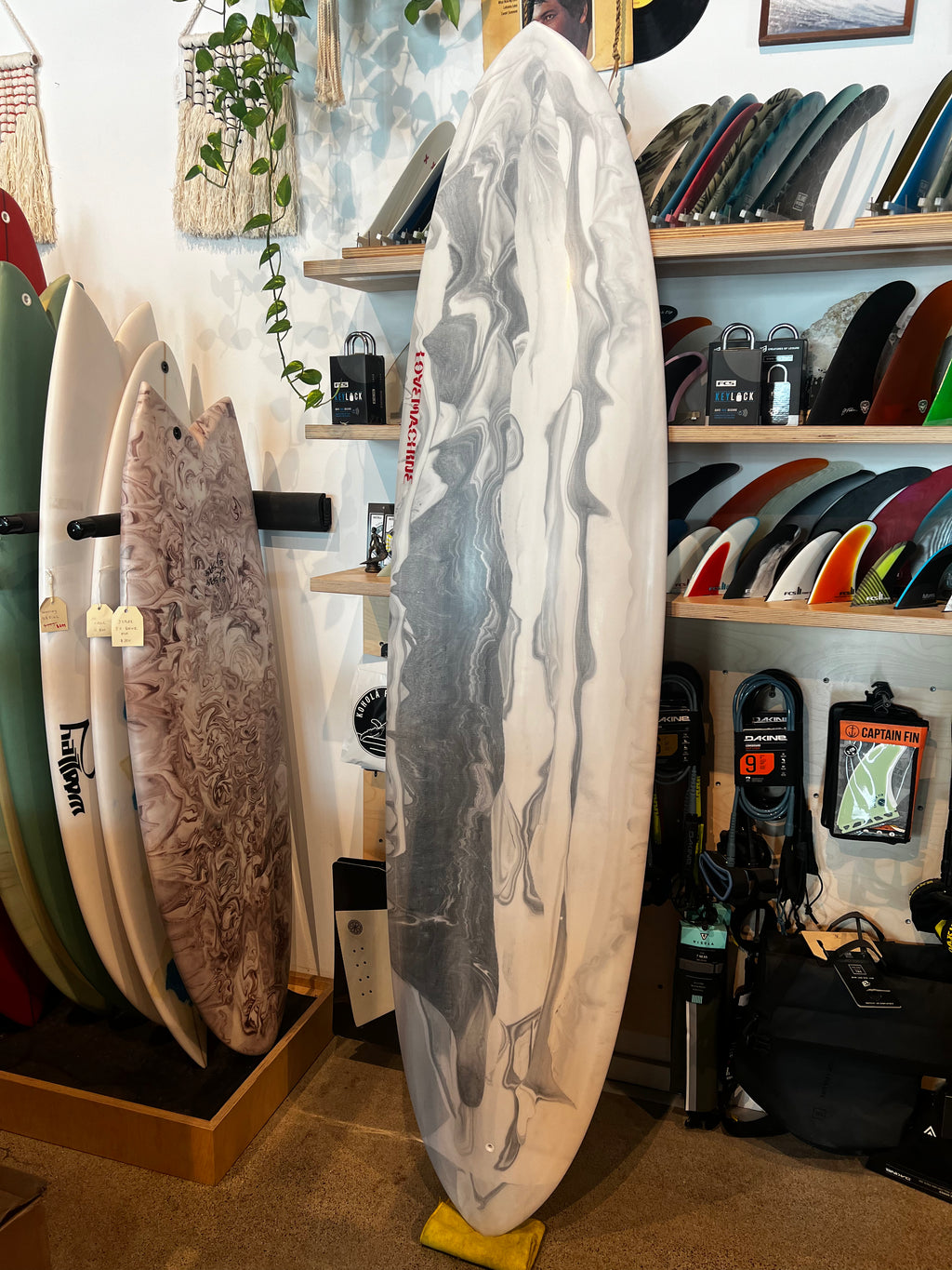 Lovemachine (Ryan Lovelace) Thick Lizzy 7'4 Marble White