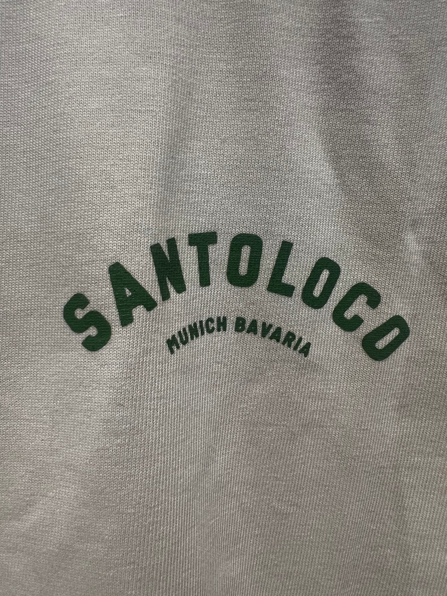 SantoLoco Munich Surfing is a Motorsport T-Shirt Off White