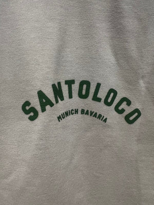 SantoLoco Munich Surfing is a Motorsport T-Shirt Off White
