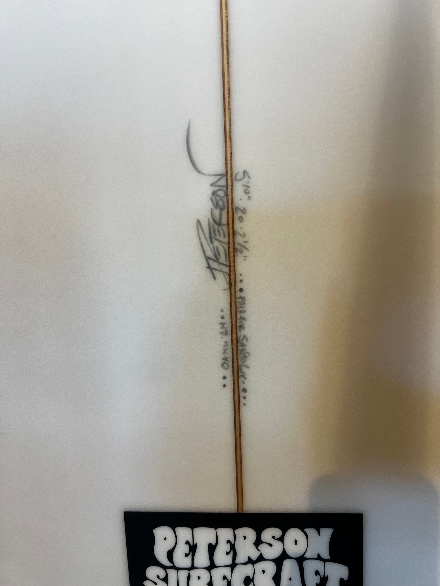 Peterson Surfcraft 5'10 PMA Seafoam