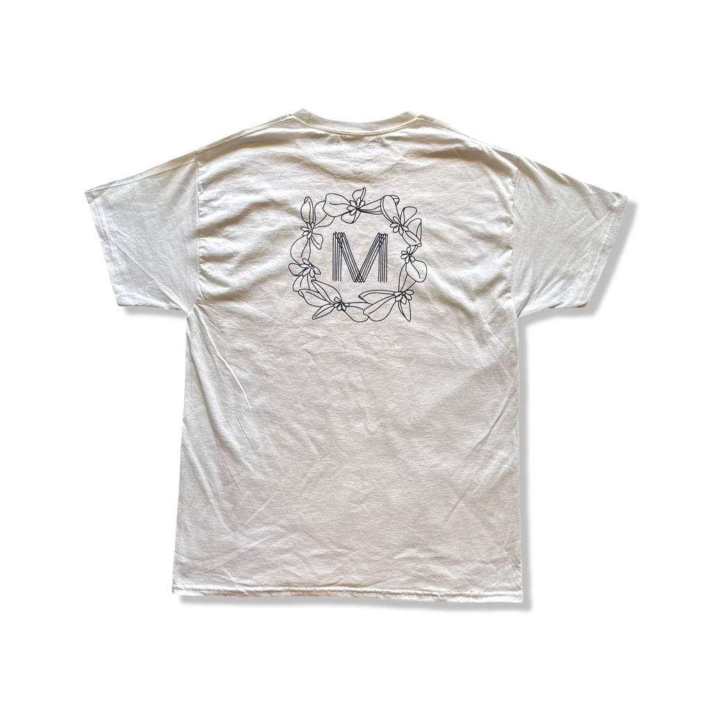 Myers Surfboards Naupaka Wreath Tee - White