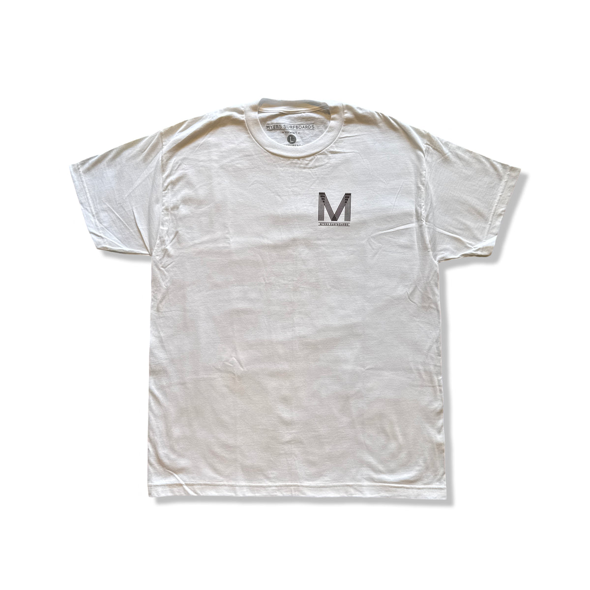 Myers Surfboards Classic M Tee - White