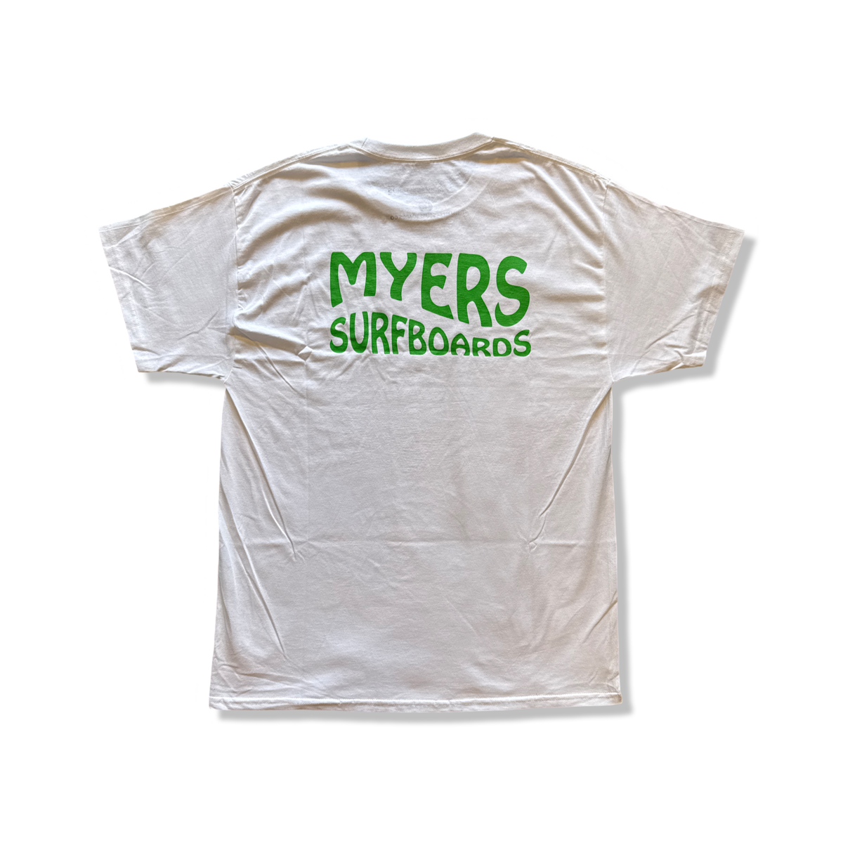 Myers Surfboards Wavy 70's Tee - White