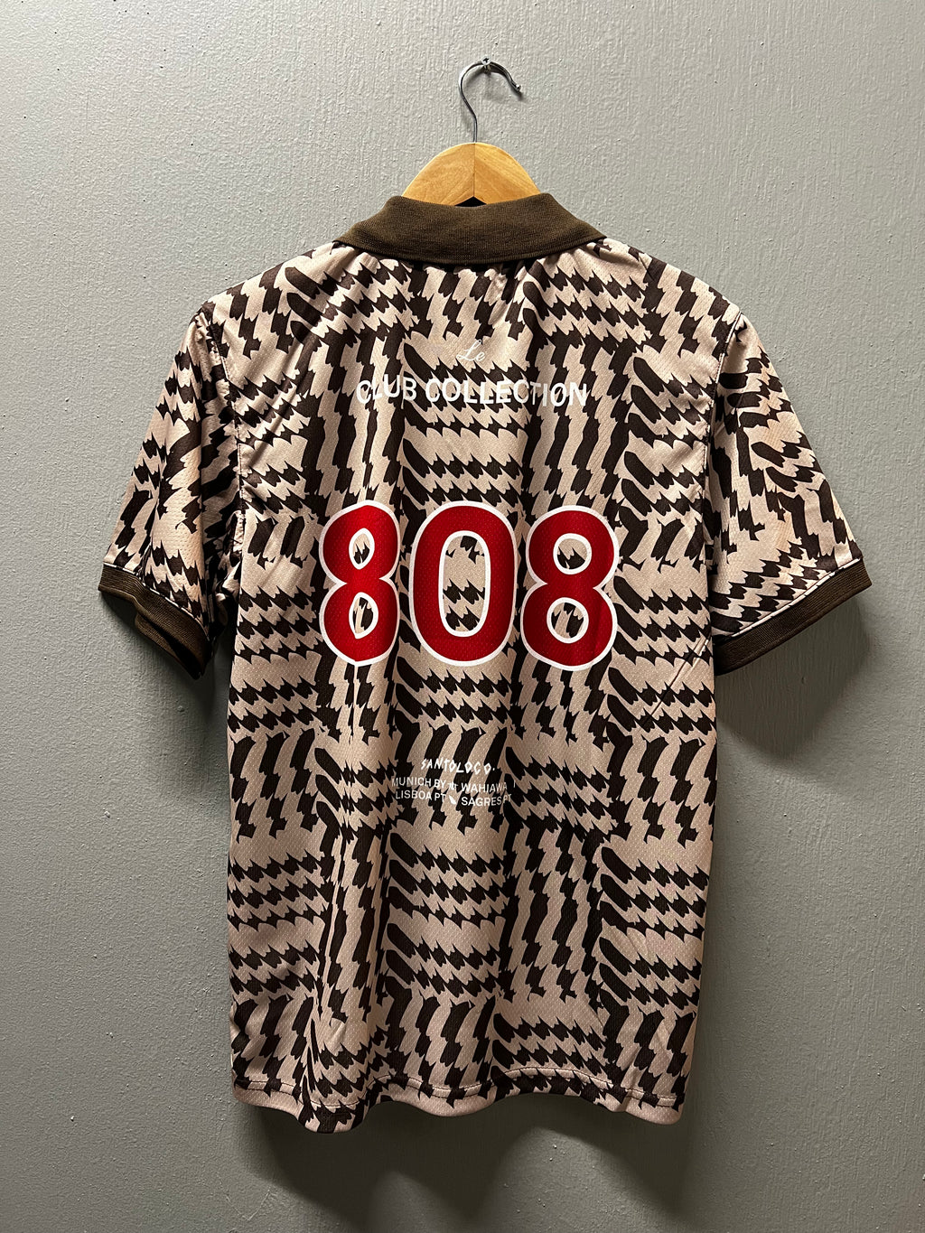 SantoLoco 808 Club Jersey Brown