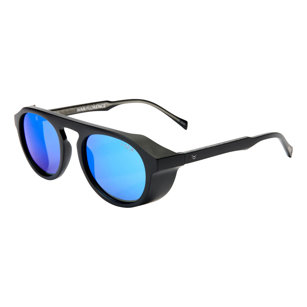 I-Sea Ivan Florence Shades Black/Blue Mirror Polarized - view 2