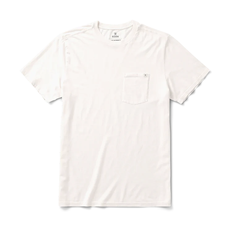 Roark Made To Fade Washed Off White Tee