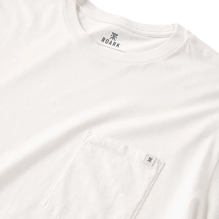Roark Made To Fade Washed Off White Tee